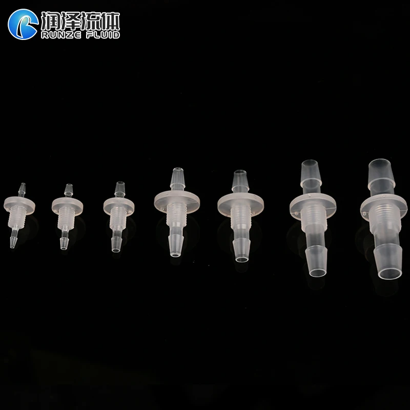 Runze Liquid Luer Lock Adapter 5/32 in Id Barbed to Male Locking Luer