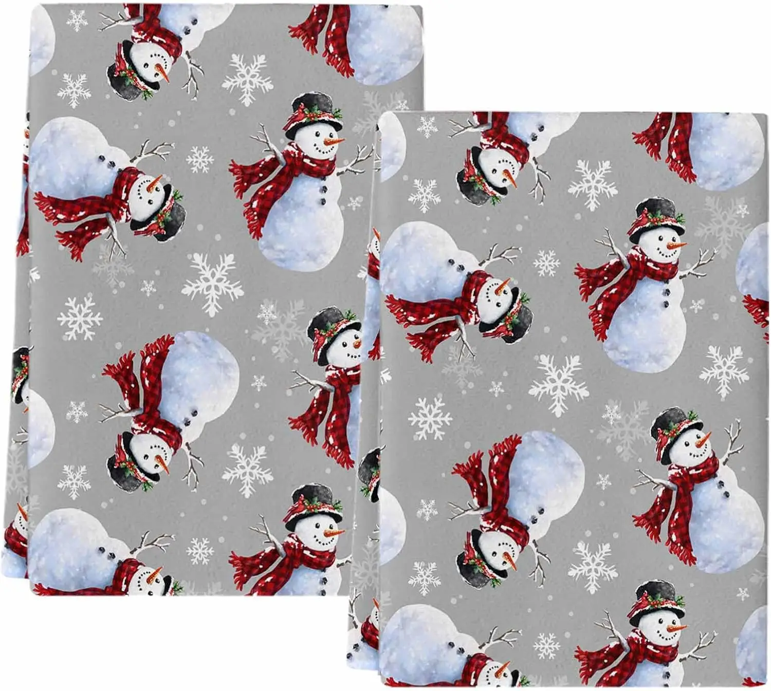 

Рождественский снеговик, снежинка, кухонное блюдо, чайные полотенца, чистящие средства, впитывающие салфетки для бара, ручные салфетки Navidad, украшения для дома