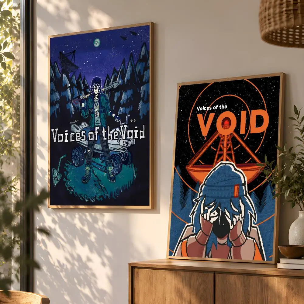 V-Voices Of The Void Poster Wall Art Home Decor Living Room Bedroom Office Dorm Apartment Gift