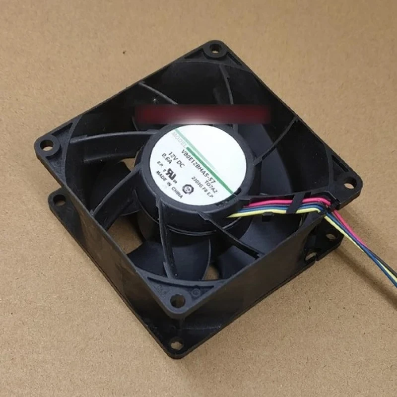 for Nidec UltraFlo V80E12BHA5-57 12VDC 0.6A 80x80x38mm 4-Pin PWM Connector FAN#XR
