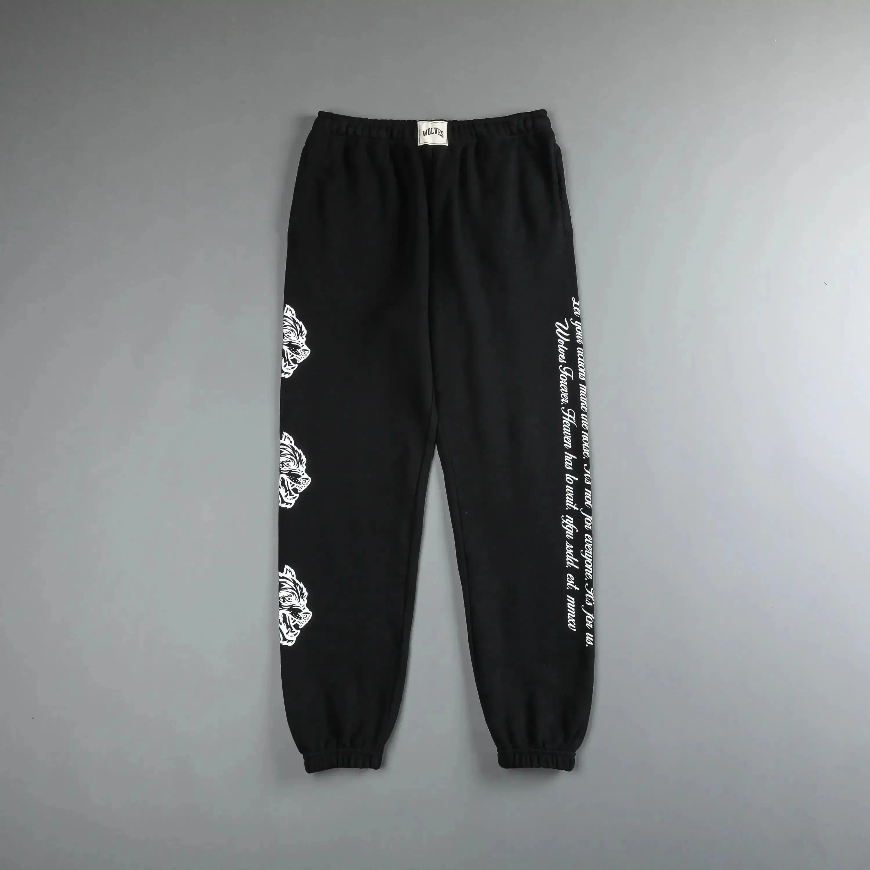 

DARC Wolves Joggers Street Pants Casual Warm Oversize Pull Rope Baggy Joggers US Oversize Pants Hip Hop Trousers 2025 New