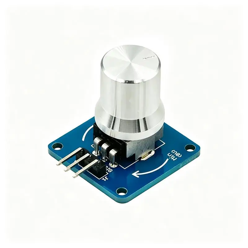 1 PCS High Sensitivity Rotary Angle Sensor Adjustable Volume Control Potentiometer Knob Switch Module