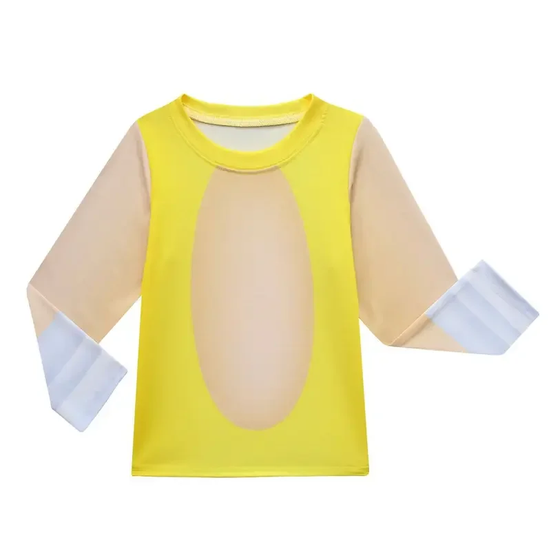 2025 New Kids Sonic Miles Anime Cartoon Long Sleeves T Shirt Long Pants Mask Set Outfit Boys Girls Christmas Halloween Cospla AA