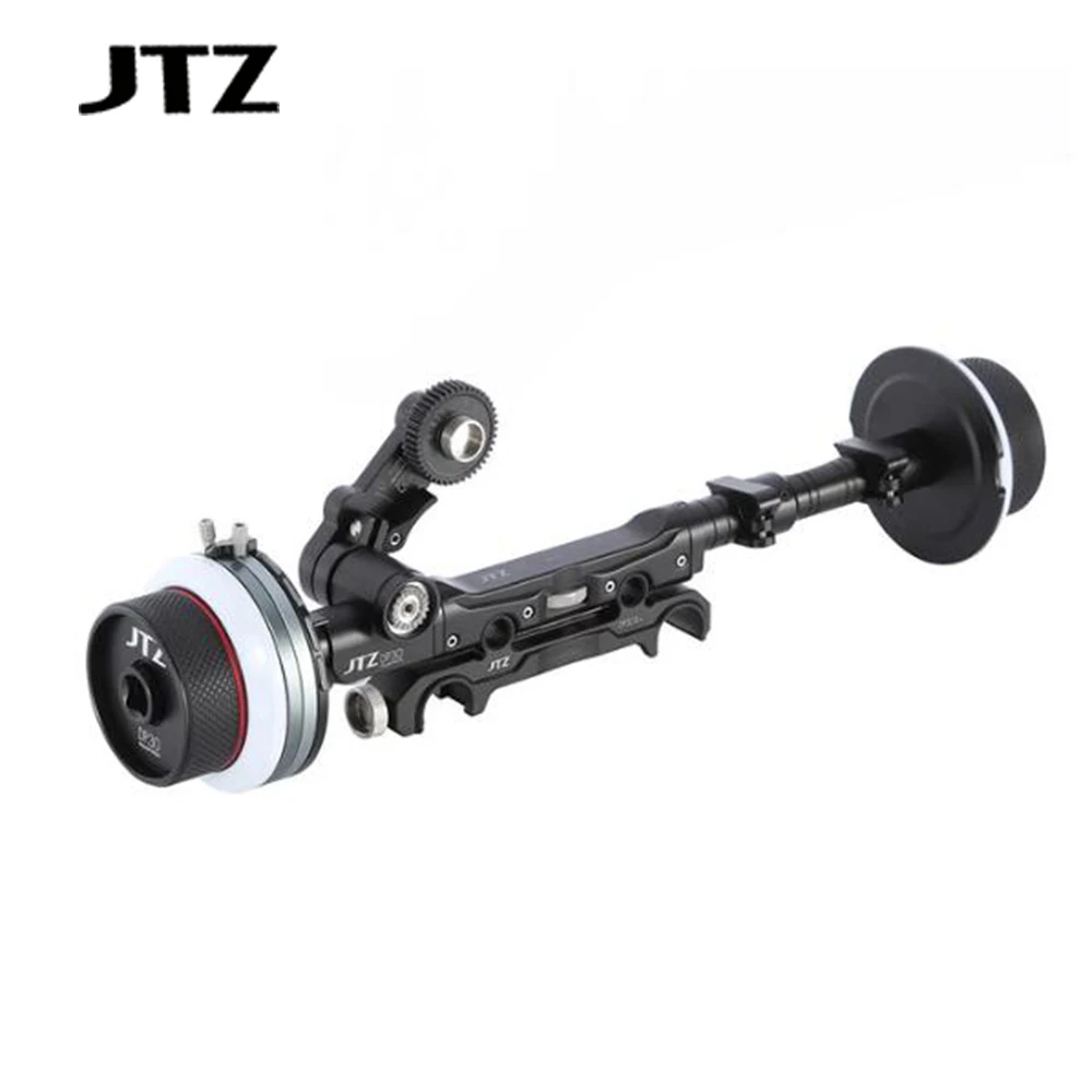 JTZ DP30 Dual Follow Focus 15mm/19mm KIT for FS700 C300 C500 BMCC A7M2 ARRI RED Rocker Arms QR A/B Hard for BMD ARRI Sony Quick