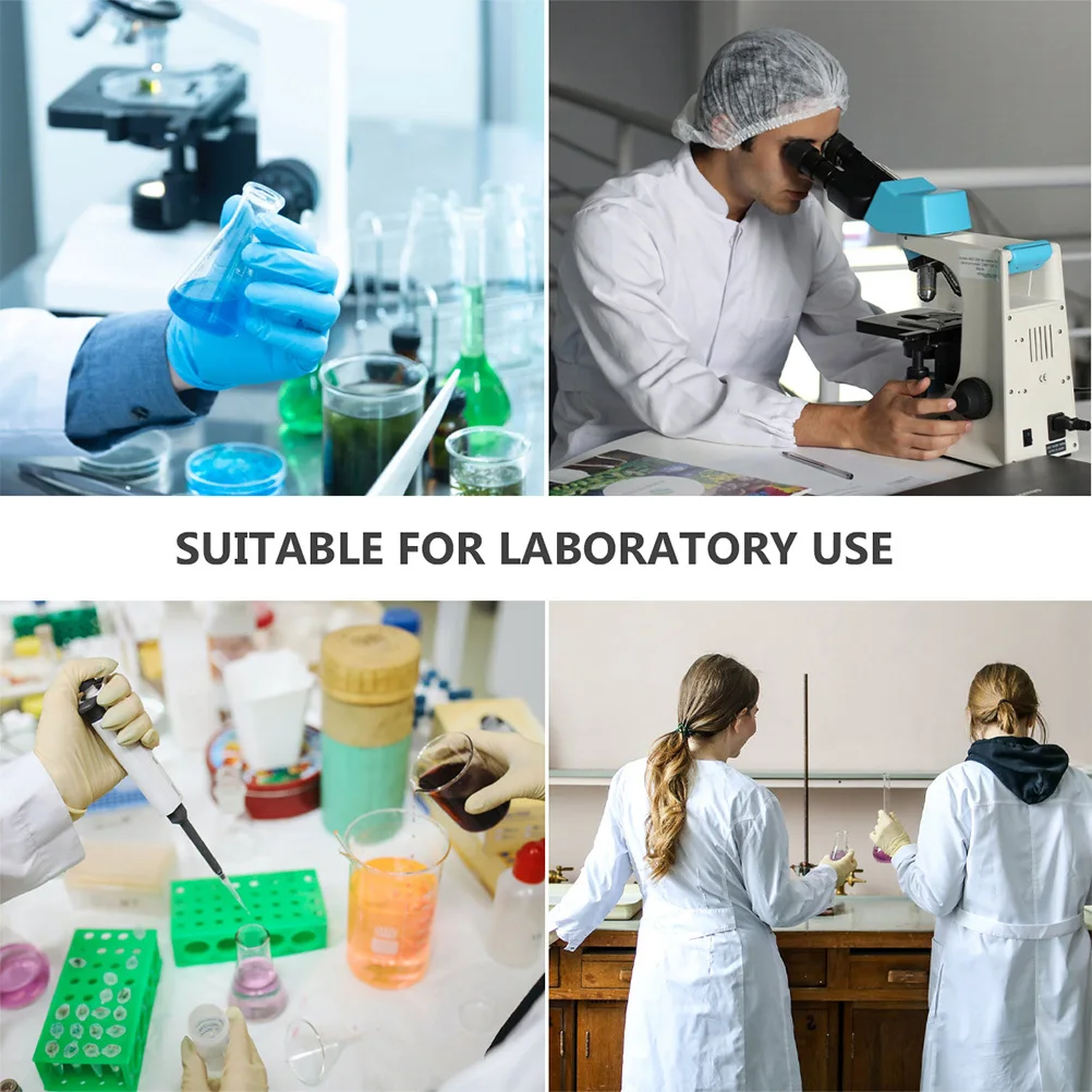 

2Pcs Round Bottom Glass Flask Sturdy Thin-Mouth Experiment Flask for School Science Laboratory Use Laboratory Supplies