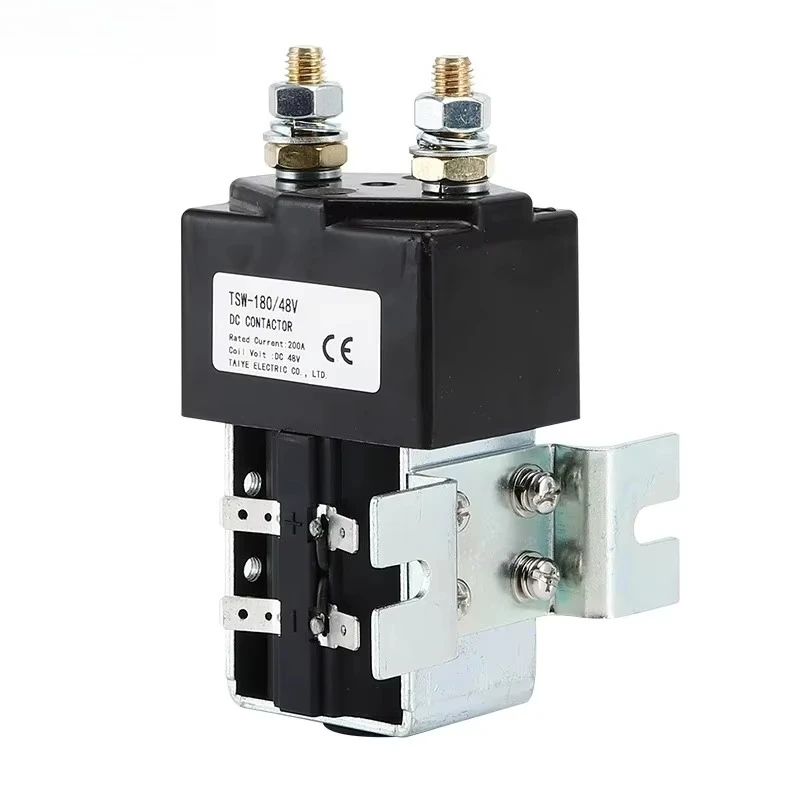 SW180 CZW180 200A Normally Open DC Contactor, 12V 24V 36V 48V 60V 72V for Battery Car, Electric Forklift & Electric Tram