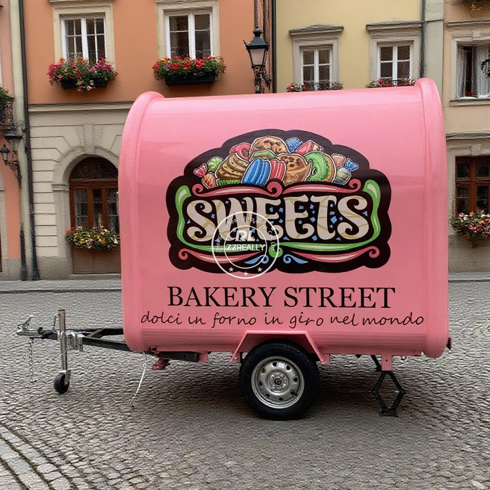 

Food Trailers Manufacturer Street Catering Coffee Pizza Trailer Mobile Pancake Pizza Fast Food Truck