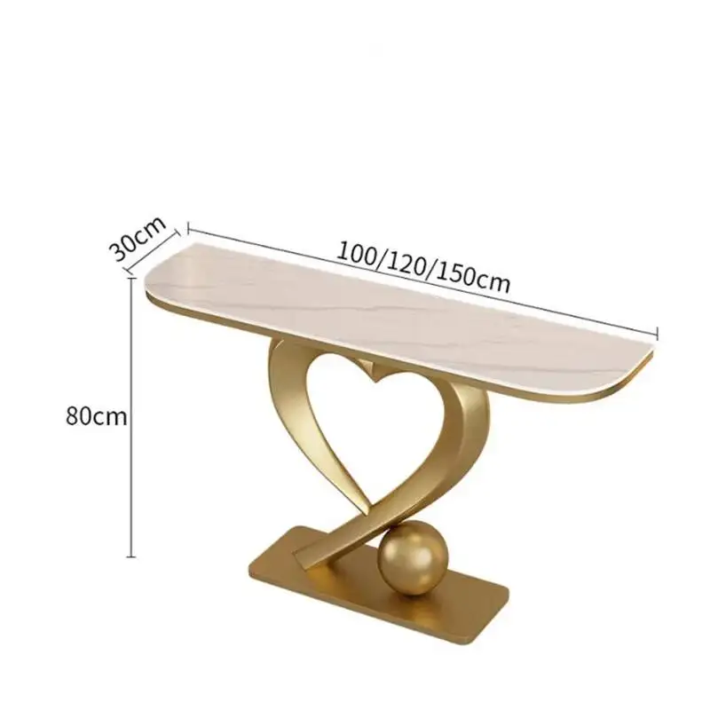 Trendy Modern Console Table Simple Elegant Chic Nordic Luxury Entry Hall Table De Salon Living Room Furniture