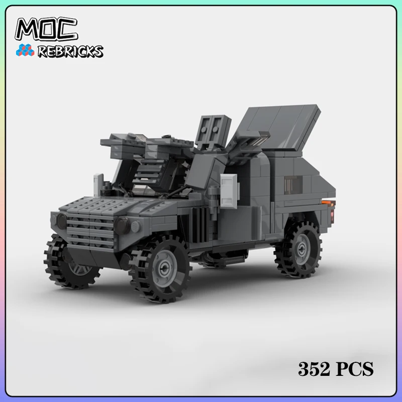 Military Equipment Special Conversion Combat Vehicle MOC Building Block Model Assemble Kit DIY Display Toys Gifts