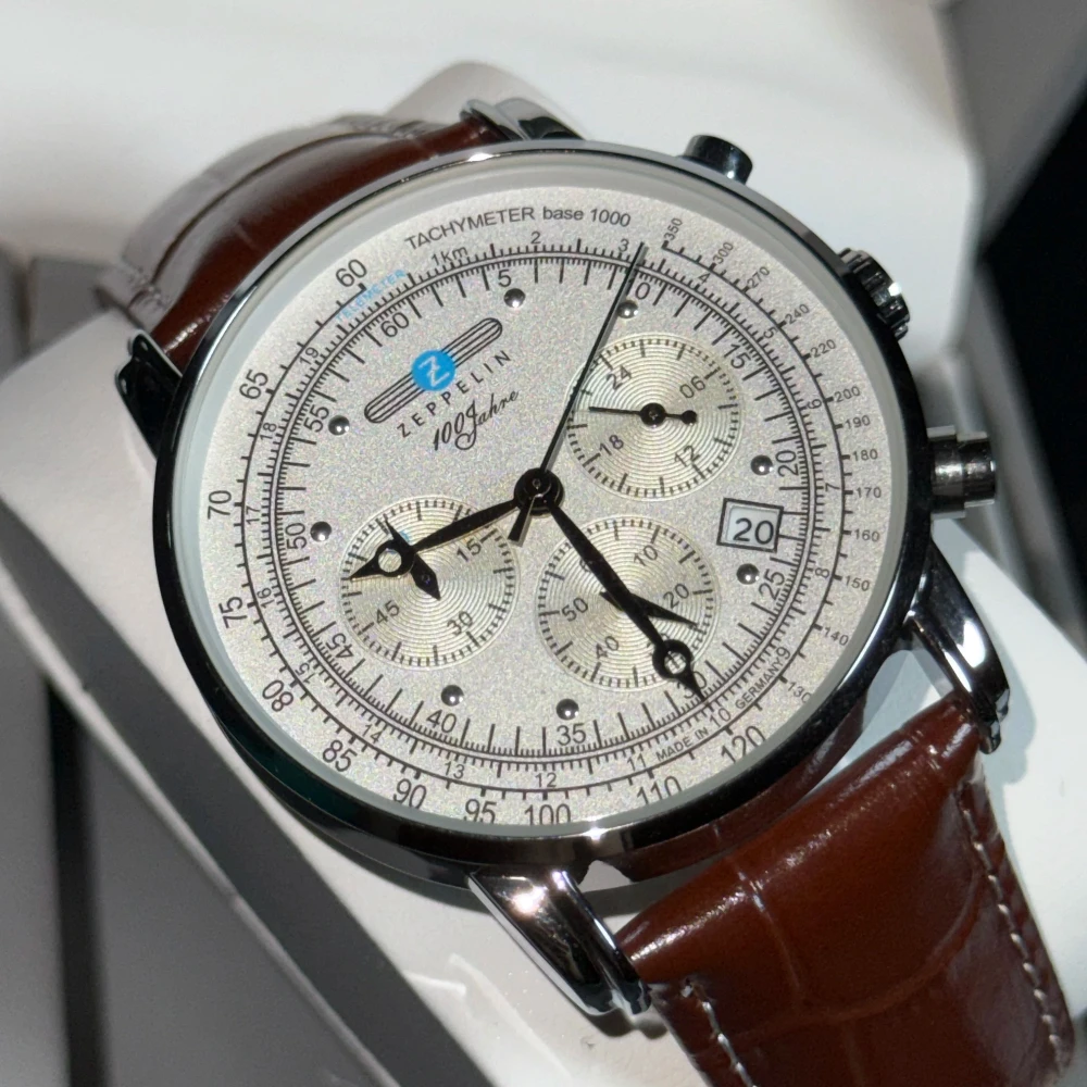 

New Fashion Zeppelin Airship Watch Simple Leisure Luxury Date Men's Watch Commemorative Edition Retro Business Quartz Watch