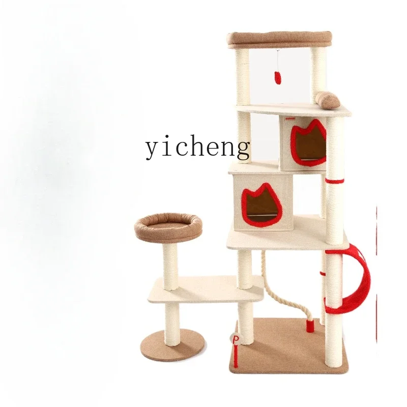 cat litter  tree integrated large luxury cat table does not occupy the  shelf cat villa