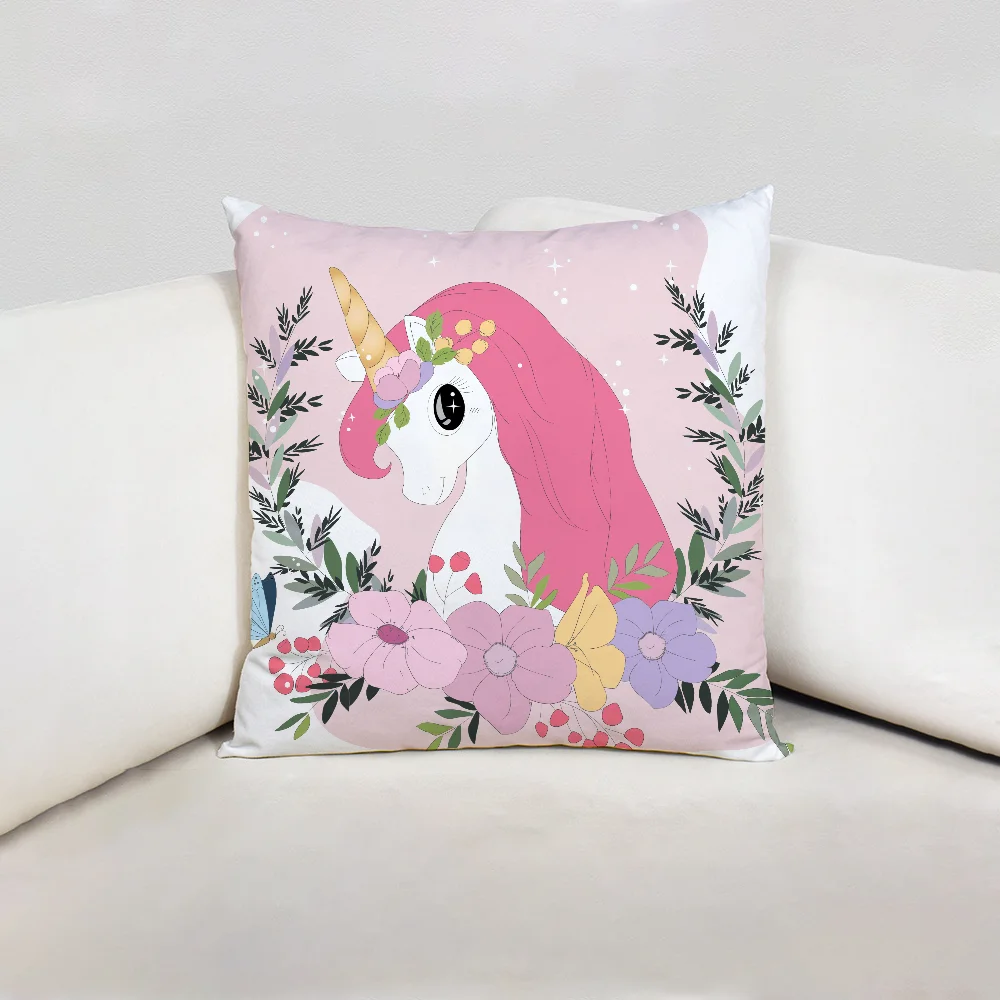 Cartoon Unicorn Tokito Stardew Valley Korda Kissen Therian Christmas Decorations Autumn Decor Fnaf Cushion Cover 50x50 Hannibal