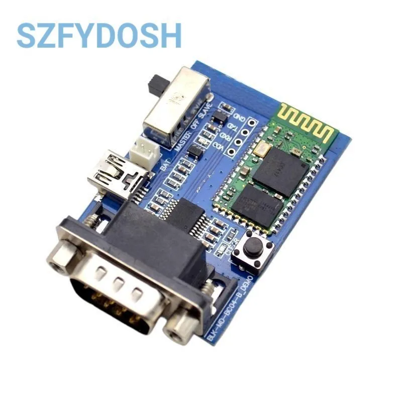 RS232 Bluetooth Serial Adapter Board Communication Master Slave 2 Modes 5V Mini USB Bluetooth Serial Port Profile Module