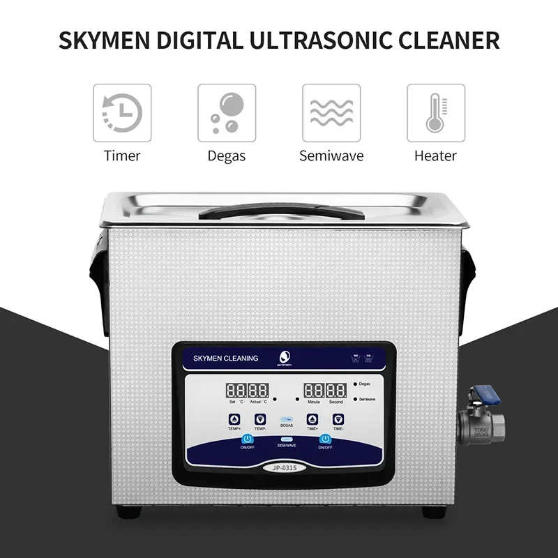 Skymen JP-031S 6.5L digital CE 40KHz ultrasound bath ultrasonic cleaner 6l for medical devices