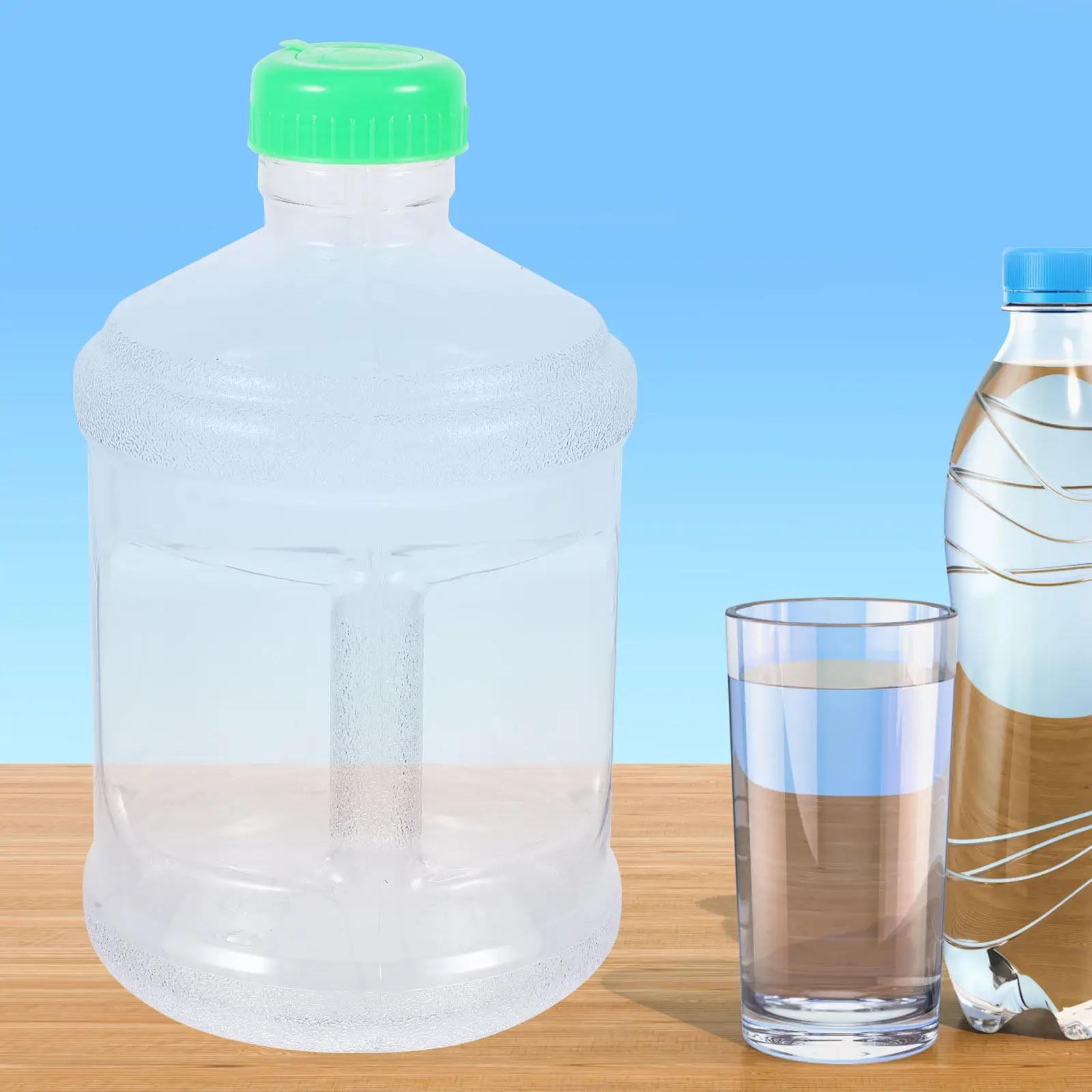Large Capacity Portable Water Jug for Camping Hiking Picnic Outdoor Activities Reusable Leak Proof Water Storage Container