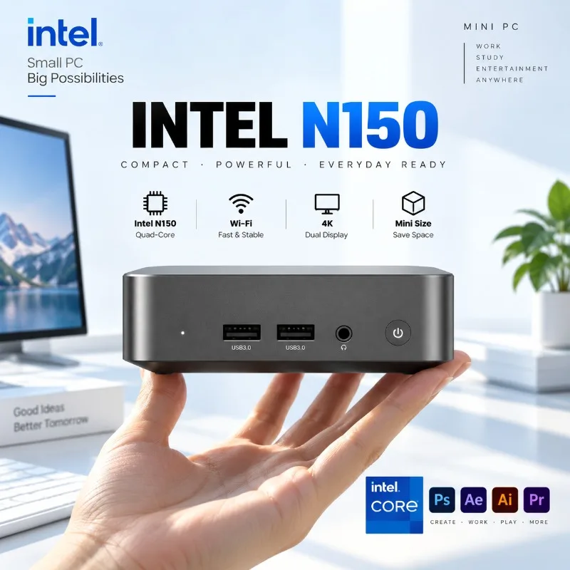 hotselling-portable-intel-n150-16gb-ram-512gb-1tb-2tb-ssd-gaming-mini-computer-wifi-6-desktop-mini-pc-computer