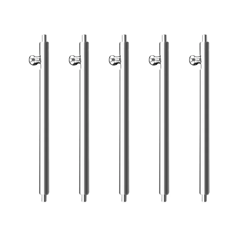 100PCS 1.8mm Diameter Watch Pin Pepair Tools & Kits Quick Release Watch Strap spring Bars Pins 24mm 18MM 22MM 20mm 16MM 19MM