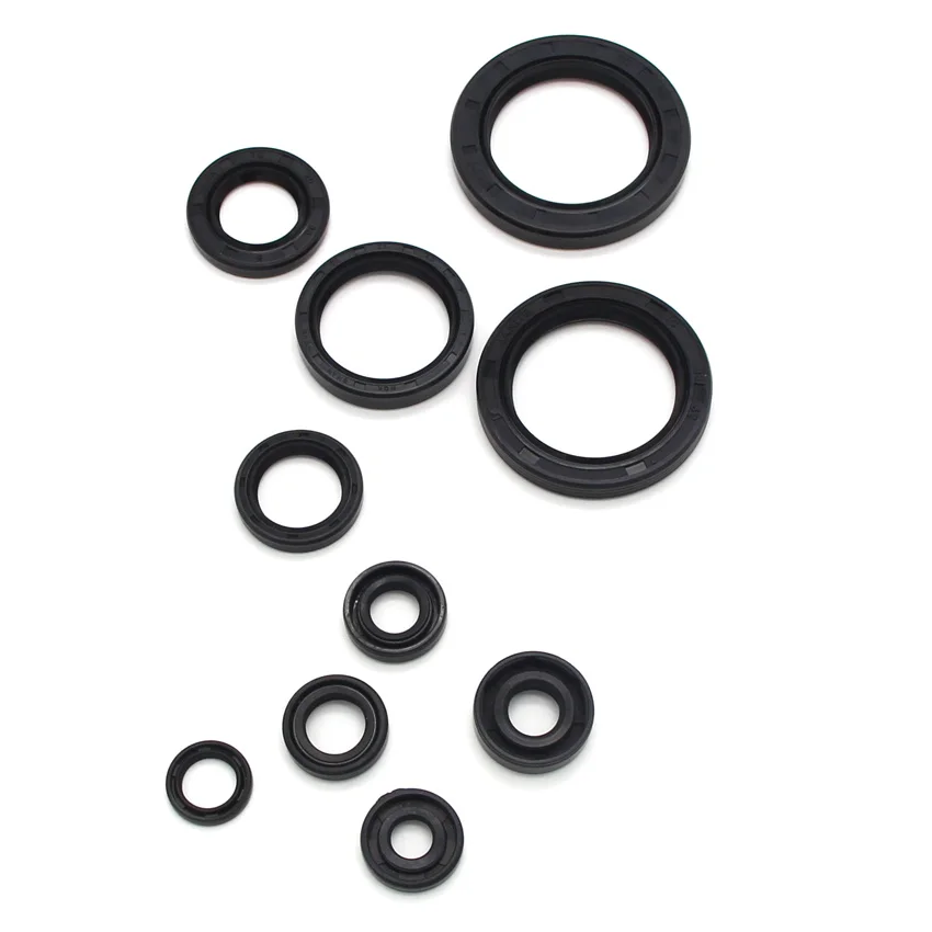 Motorcycle Parts Engine Oil Seals Kit For Honda CRF450R 2002-2006 2007-2008 Seal Group Accessories Snow Moped Quad Dirt Bike 12V