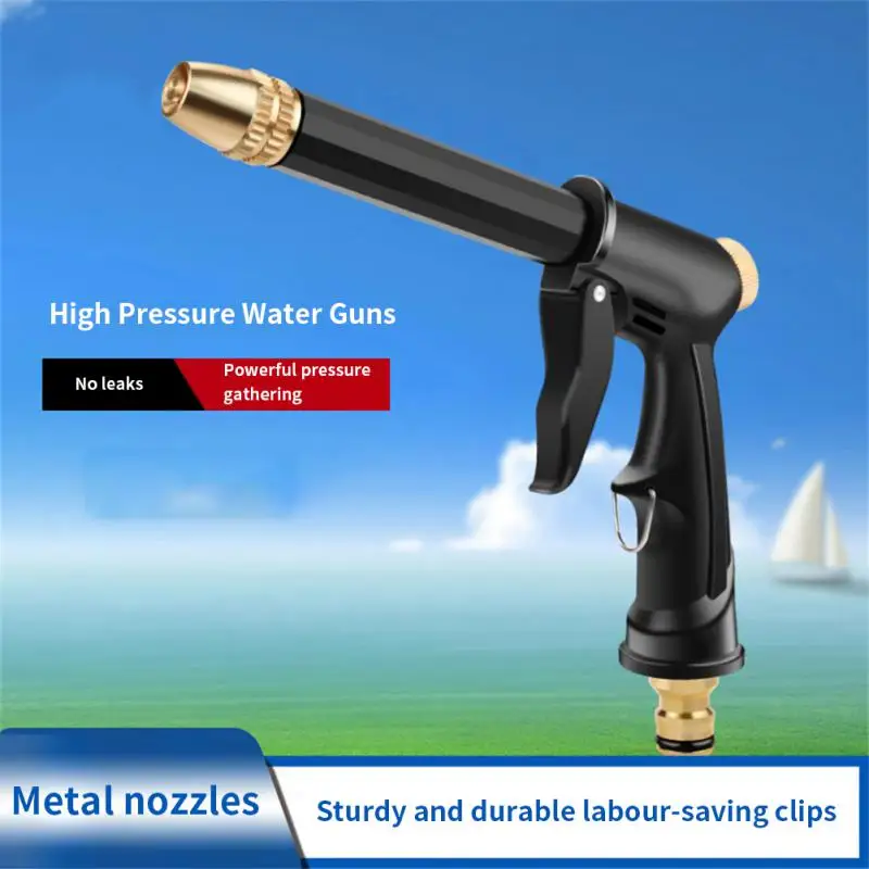 

Washing Garden Watering Hose High Pressure Spray Water Gun Nozzle Sprinkler Car Cleaning Wash Tool Kits Auto Washer Guns