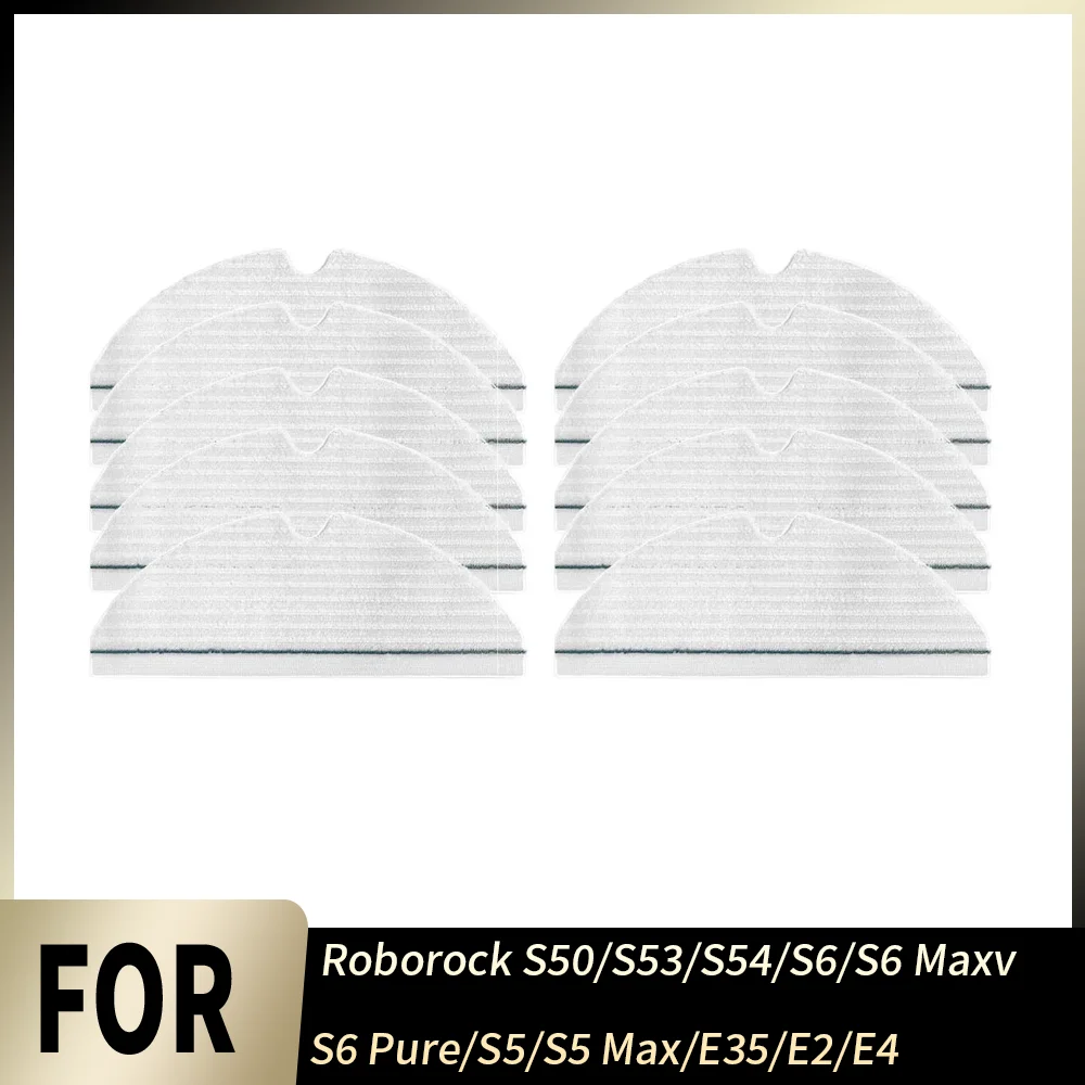 Einweg-Wischmop-Pads Ersatz für Roborock S50 S53 S54 S6 S6 Maxv S6 Pure S5 S5 Max E35 E2 E4 Roboterstaubsauger Ersatzteile