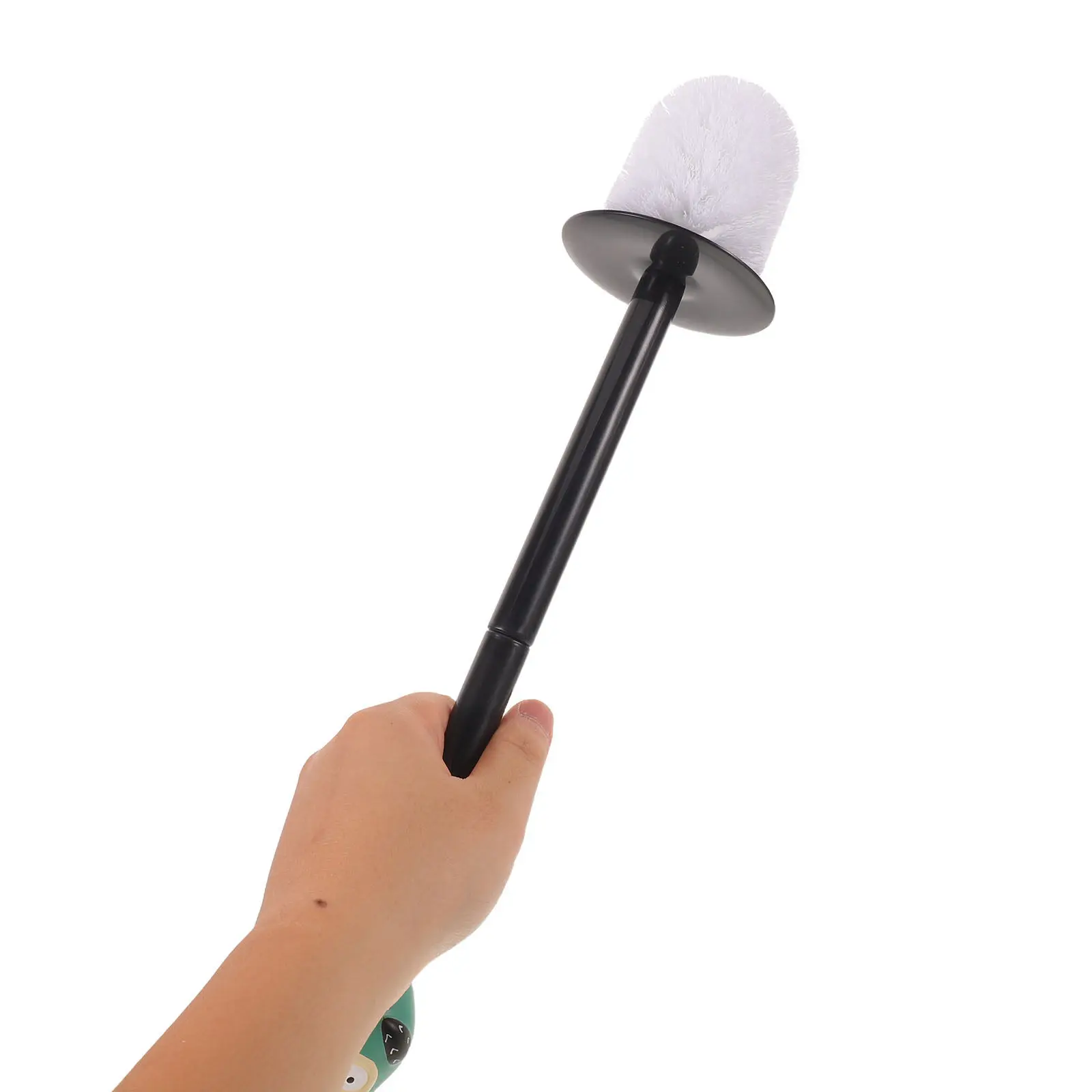 Toilet Bowl Brush Owl Head Cactus Holder Hard Bristles Bathroom Cleaner Set Ergonomic Hygienic Compact Design Bathroom Brush