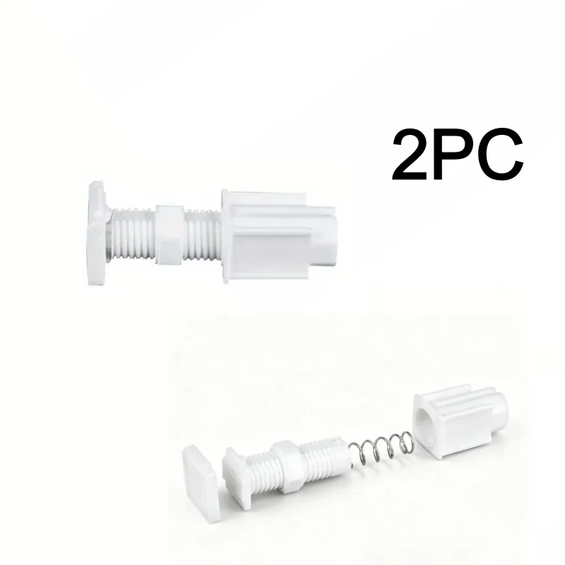 2pcs/Set 1inch Blinds Installation Bracket Adjustable Blinds Head Support Frame No-Drilling Installation Bracket Accessories