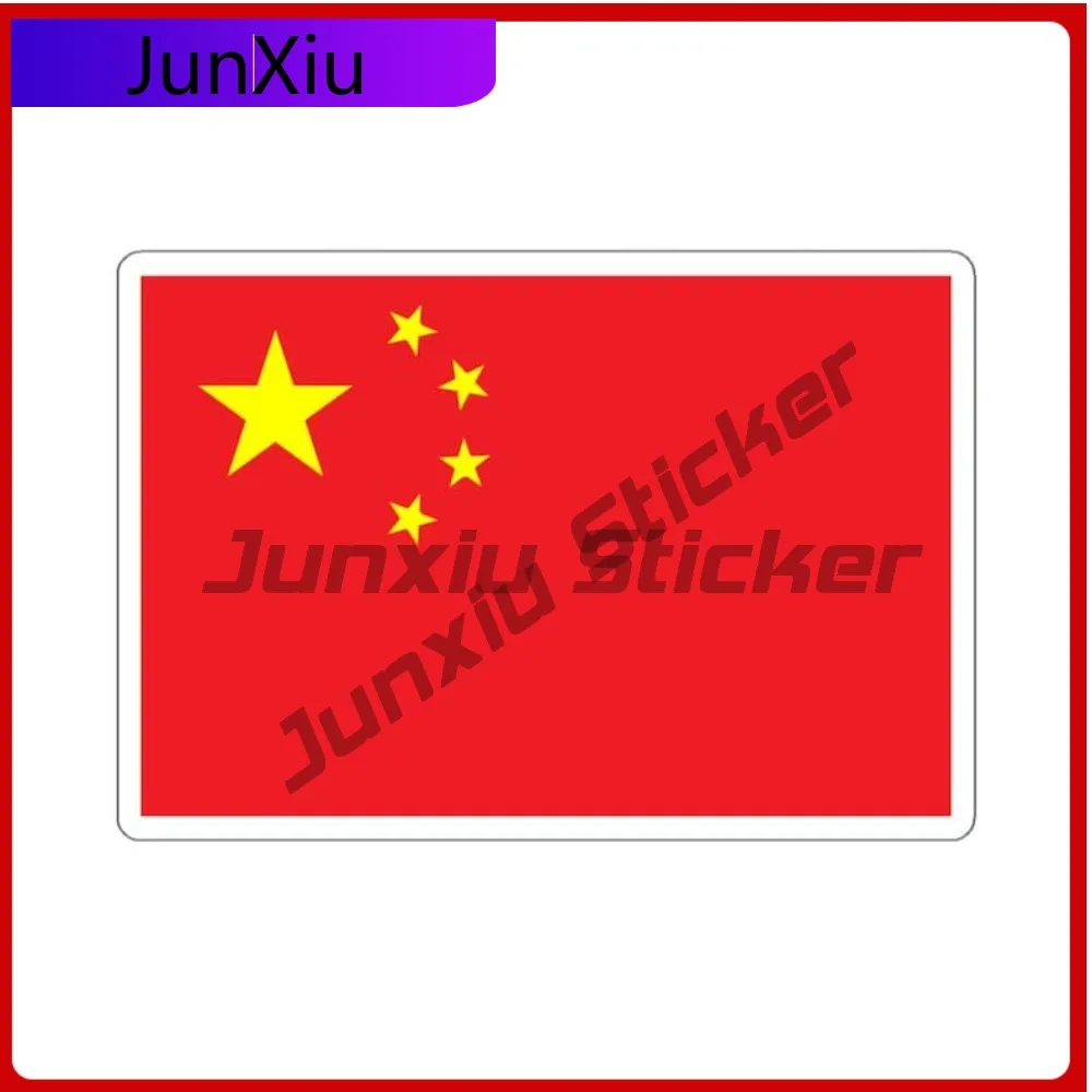 

China Flag Sticker China Traveler Decals Decor Cover Scratches Gift Accessories For Cars Suv Bodywork Motocross Bumper Window
