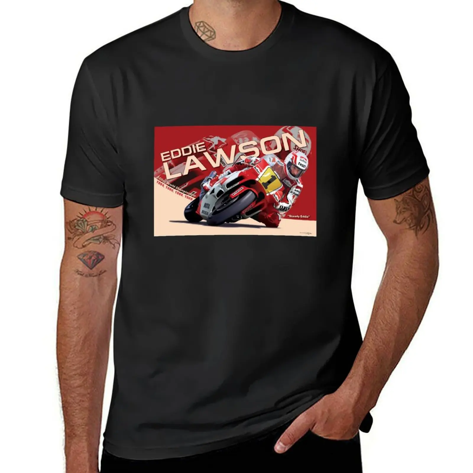 Lawson Fan Art T-Shirt customizeds anime clothes men t shirts