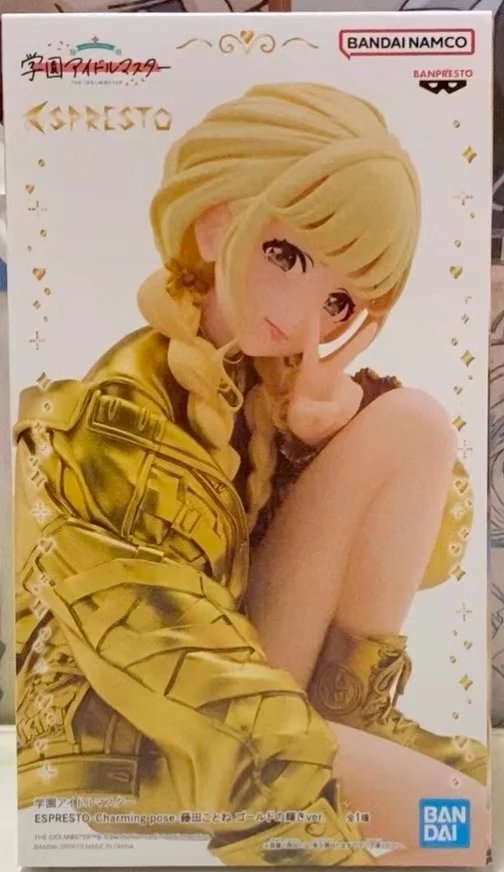 

【Оригинал】BANDAI BANPRESTO ESPRESTO School Idolmaster - Очаровательная поза - Котон Fujita Gold Shine Ver. Красивая модель