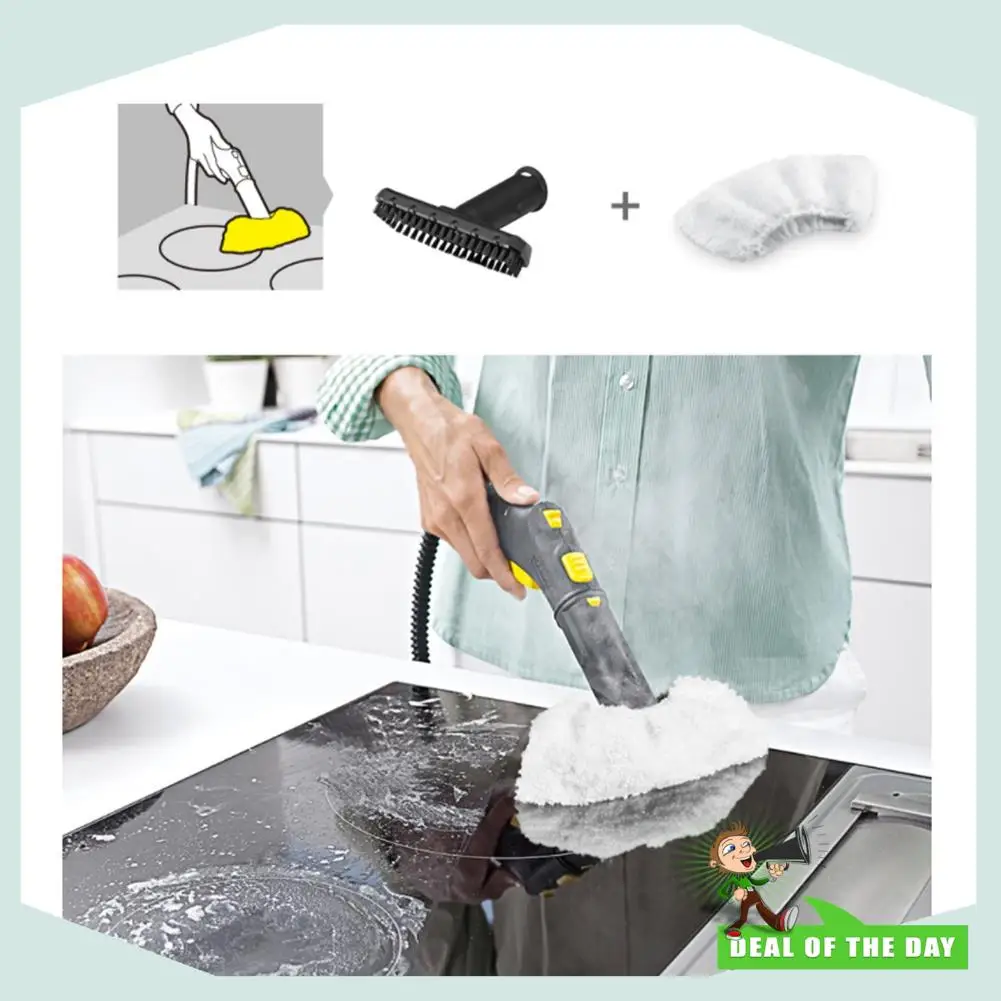 24-Hour Delivery Replacement Brush Head Handheld Brush For KARCHER SC1 SC2 SC3 SC4 SC5 SC Series Steam Cleaner Parts Accessories