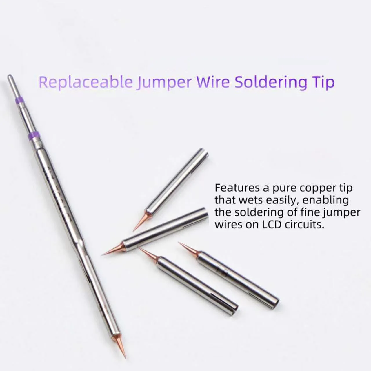 LB TOOL replaceable flying wire soldering iron tip LB-210, mobile phone motherboard CPU screen repair soldering nozzle