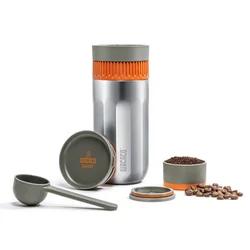 WACACO Pipamoka, caffettiera portatile sotto pressione sottovuoto All-in-one, tazza da viaggio isolata, alimentata a mano e birra a pressione
