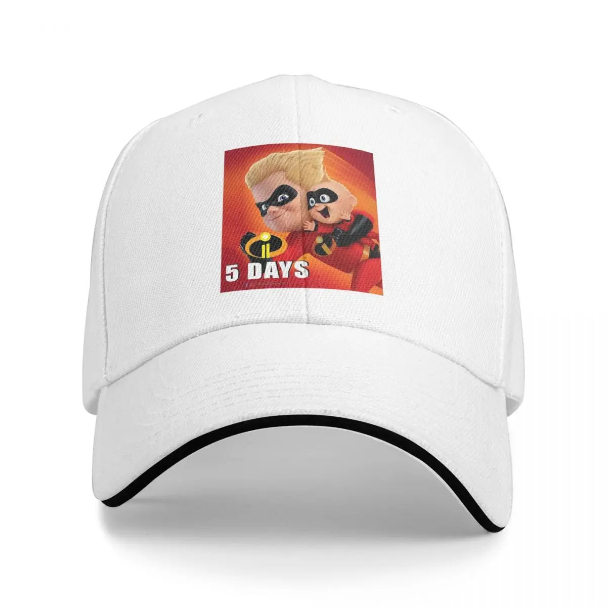 The Incredibles Cap Fashion Casual Baseball Caps Adjustable Hat Hip Hop Summer Unisex Baseball Hats Customizable Polychromatic