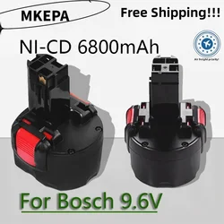 New bat 048 9.6V 6800mah Ni Cd rechargeable battery power tool PSR 960 bh984 bat 048 bat 119 battery.