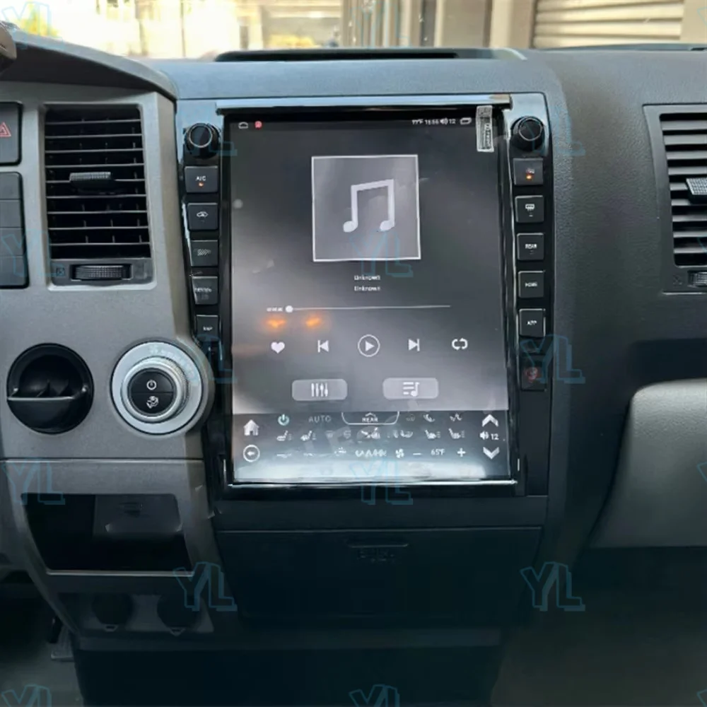 YLL ترقية جديدة أندرويد 13.0 السيارات Carplay لتويوتا تندرا 2007 ~ 2013 سيارة الوسائط المتعددة راديو السيارات لتحديد المواقع والملاحة رئيس وحدة