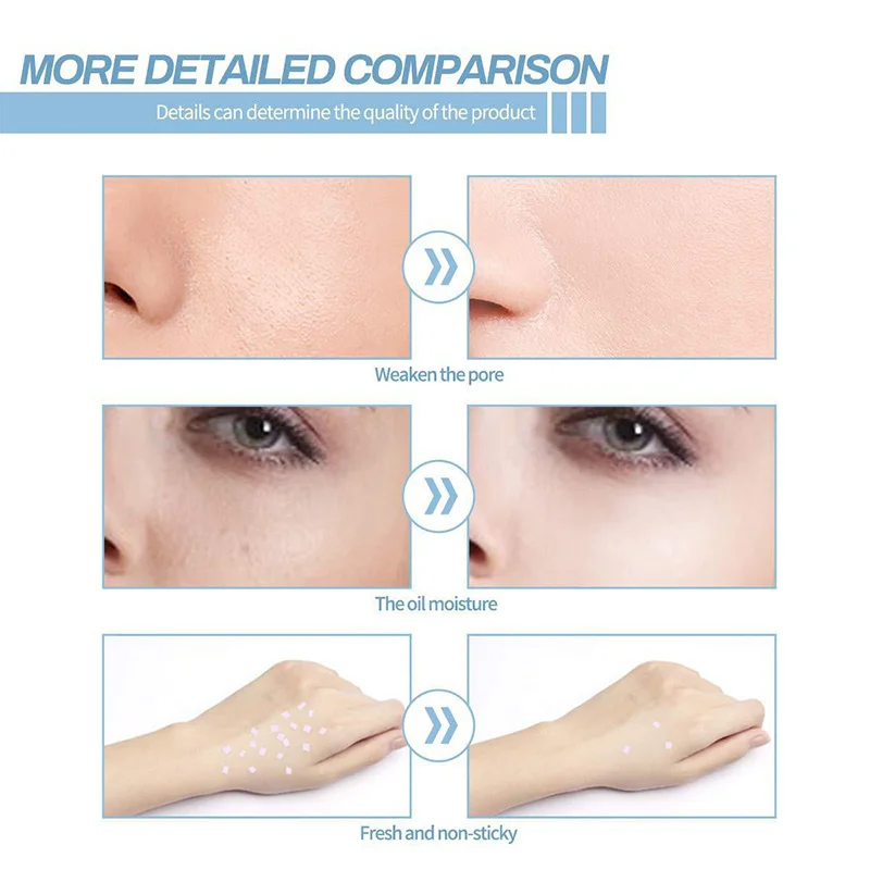 45ml Foundation transparente Gelee Primer Make-up Grundfarbe Rendering langlebiges Make-up hält Pre Make-up Basis Creme Kosmetik