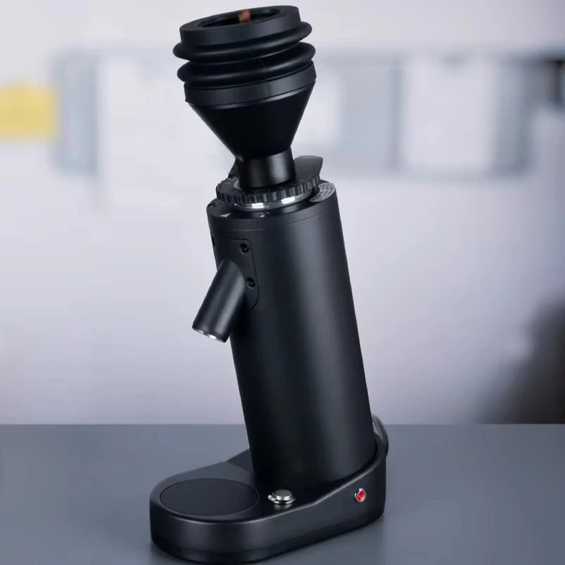 Home Hotel Automobile Automatic Electric Coffee Grinder French Stainless Steel Ceramic Blade Aluminum Plastic Housing