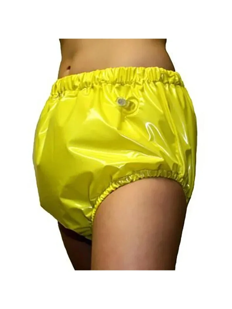 Shorts en latex Gummi, sous-vêtements en caoutchouc, pantalon de cosplay, Noël