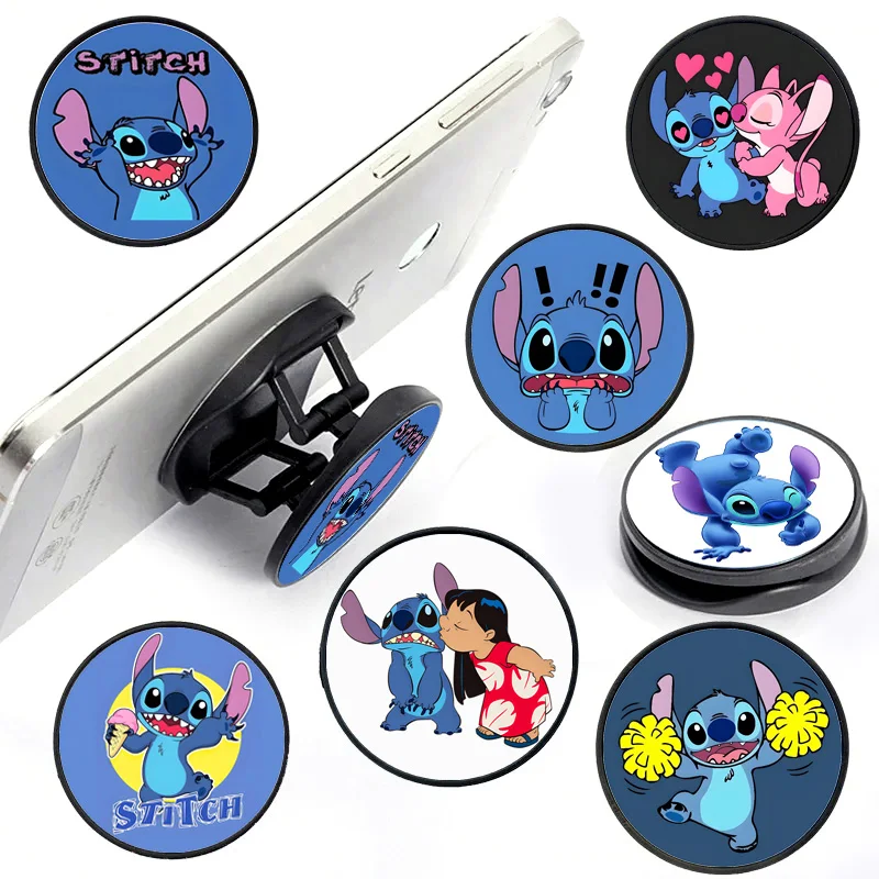 

Мультяшные милые синие мыши в стиле девушки Универсальные складные реплицированные держатели для мужчин и женщин кольцо-держатель на палец