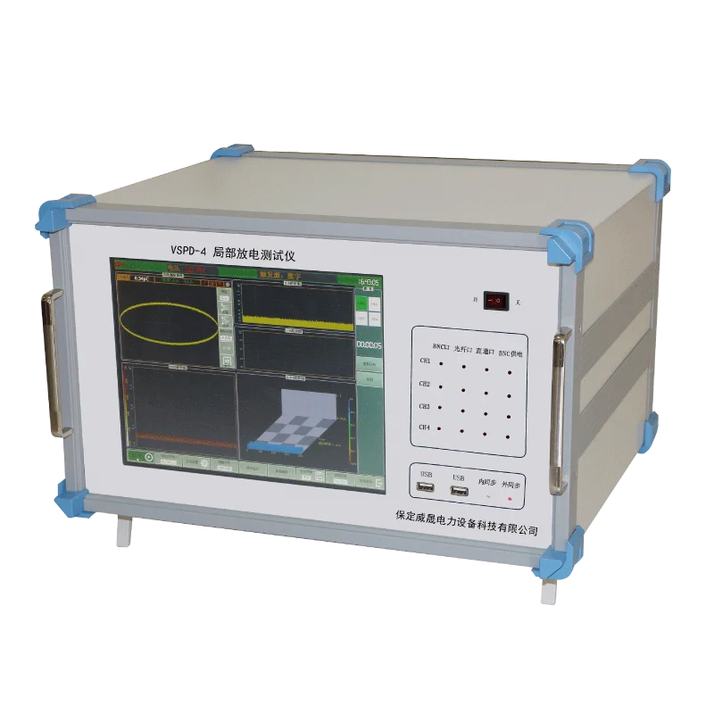 2 4 Channels Ultrasonic TEV Partial Discharge Inspection Detector PD Tester for Testing HV GIS Cable Switch Gear Price