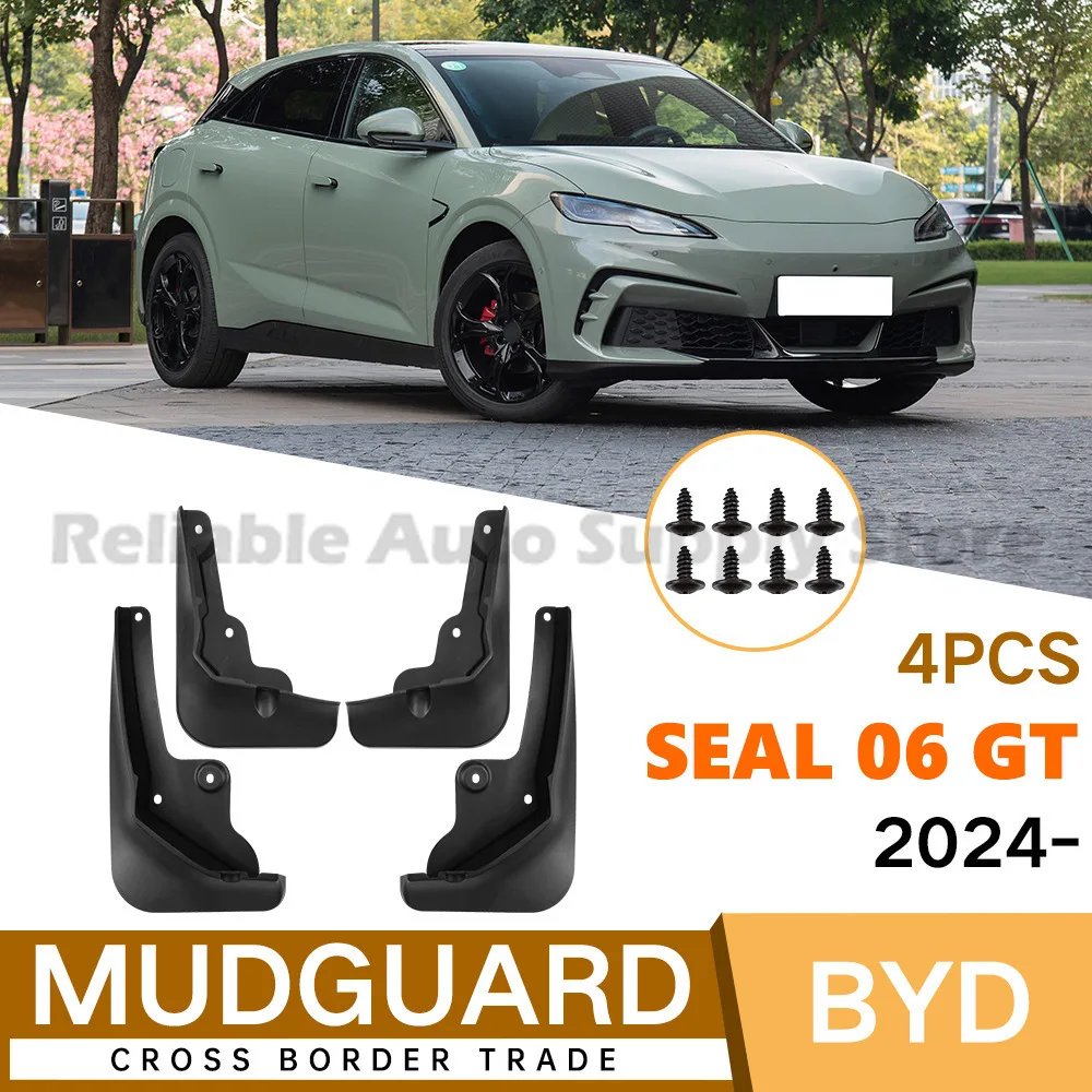 For BYD Seal 06 GT 2024 Mudguards Fender Flares Front Rear Car Accessories Premium Quality Durable Protection Stylish Design