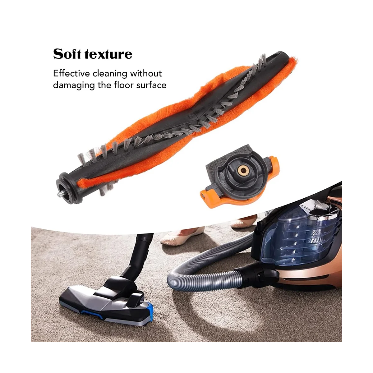 A07G-2PCS สําหรับ Speedpro Max FC6822 FC6823 FC6827 FC6908 FC6906 FC6904 เครื่องดูดฝุ่นเปลี่ยนแปรงลูกกลิ้ง