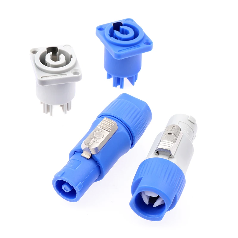 Aviation Audio Plug Amplifier Stereo Three- Power Plug Professional Plug Led Large Screen Power Audio Power Plug