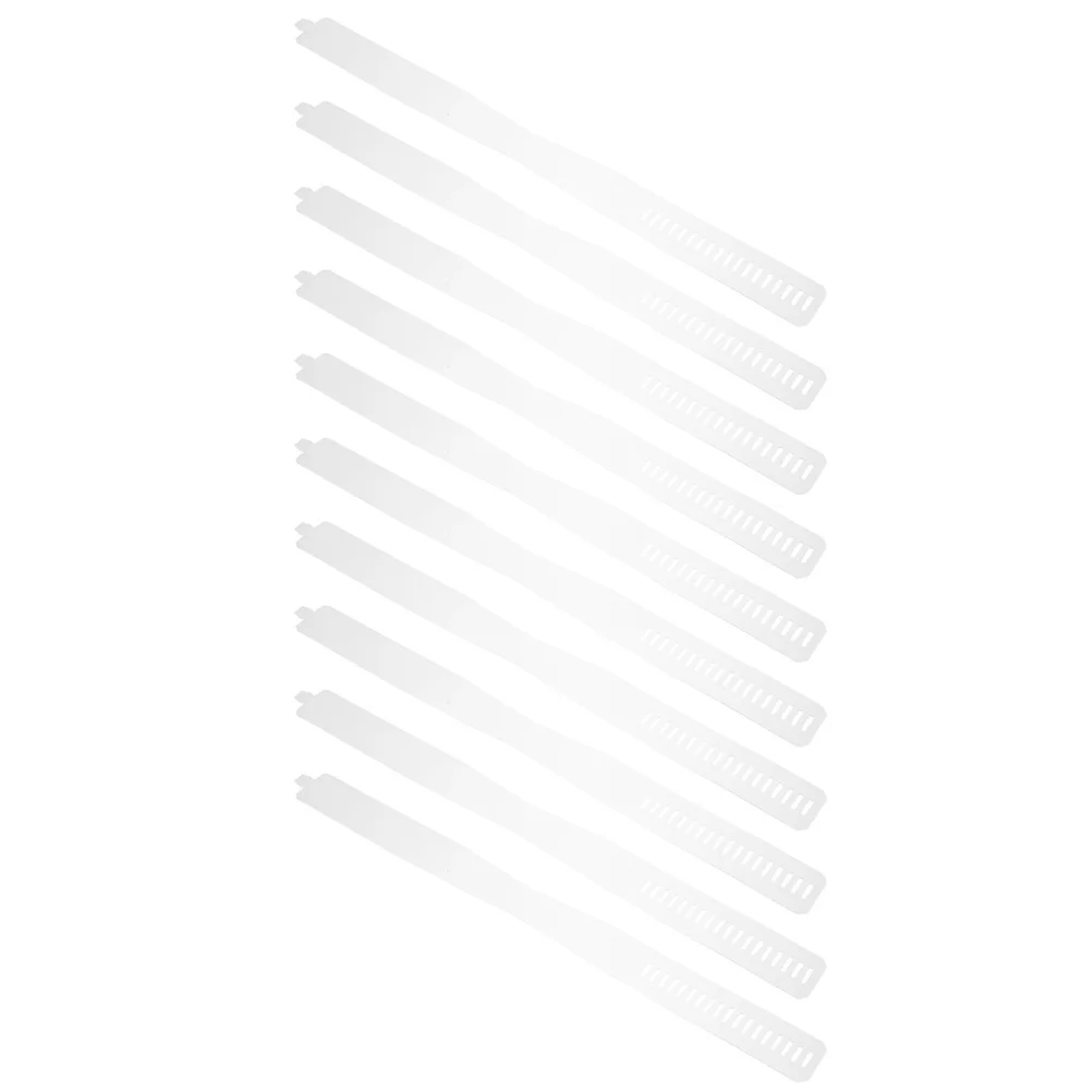 50 шт. регулируемые пластиковые полоски для воротника, изысканное качество изготовления, стильный фиксатор рубашки, поддержка воротника рубашки, пластиковые полоски