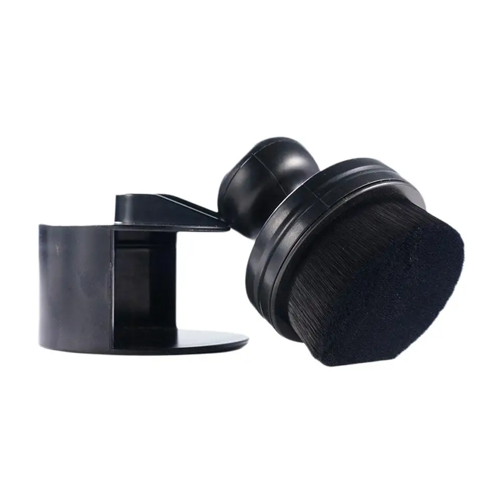 Draagbare autoband glans applicator borstel band verband borstel applicator met afdichting deksel, hoge dichtheid auto detaillering en bandenborstel