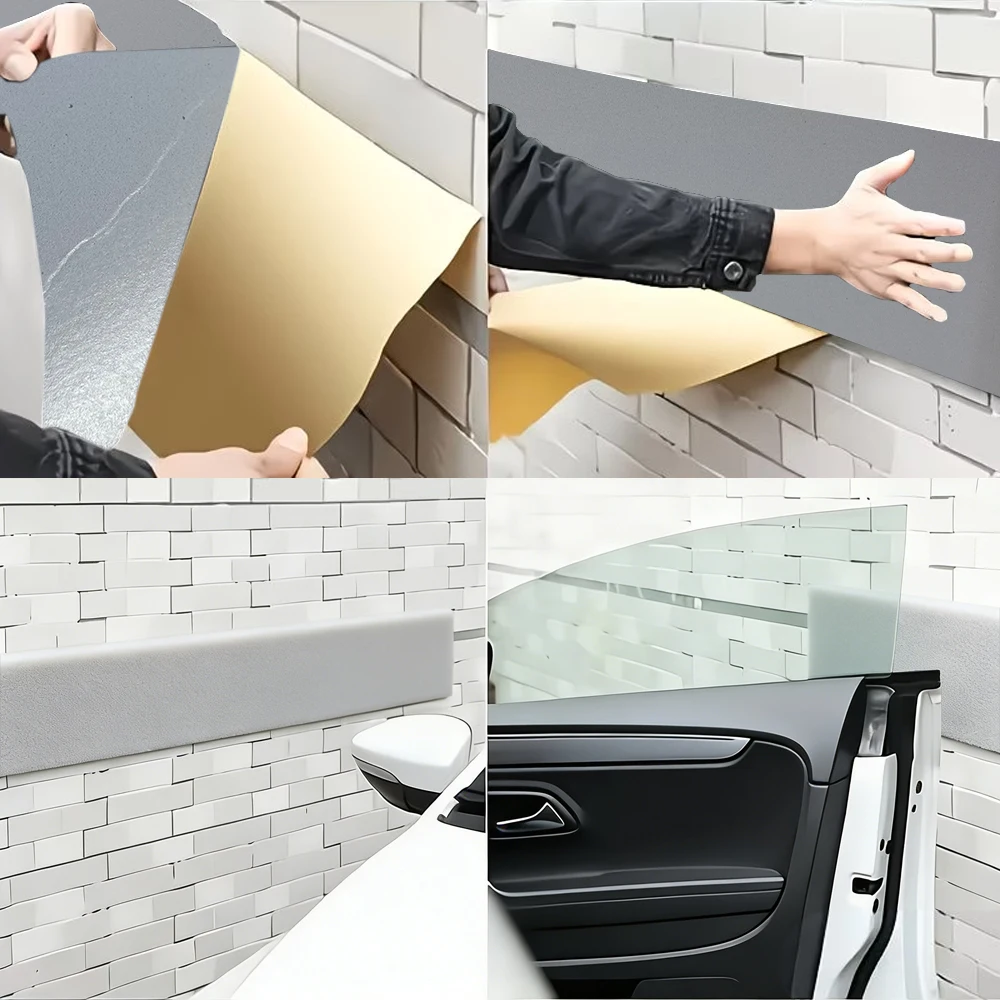 20x135cm Selbstklebender Stoßschutzstreifen Garagenwand-Schaumstoff-Schutzpolster 5,5mm Dick für Garagentisch Stuhlkantenschutz – Detail 6