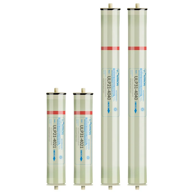 For ULP-22 8040 RO Reverse Osmosis Membrane Pressure Vessel Chemical Resistant Handles High TDS Water for 1 Year
