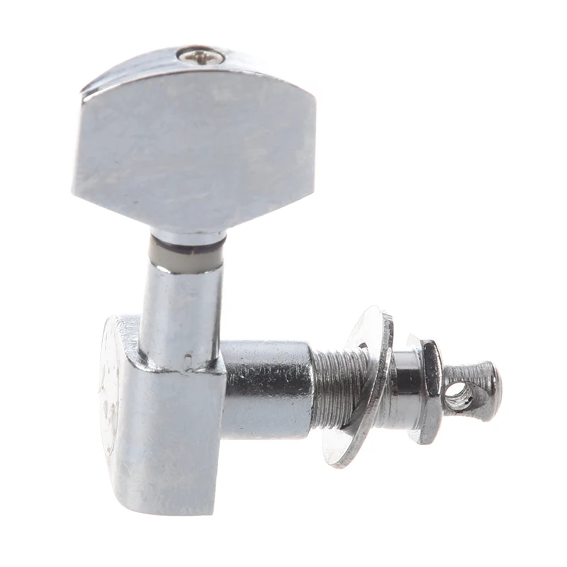 2 Pcs Full Closed Type Tuner Folk Guitar Tuning Key Peg-ABFB