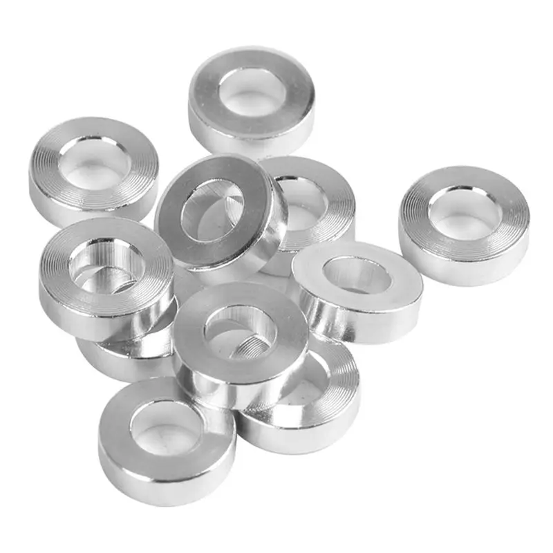 F3MA 10Pcs 3D Printer Metal Aluminum Flat Washer Spacer Gasket Durable DIY Model Part