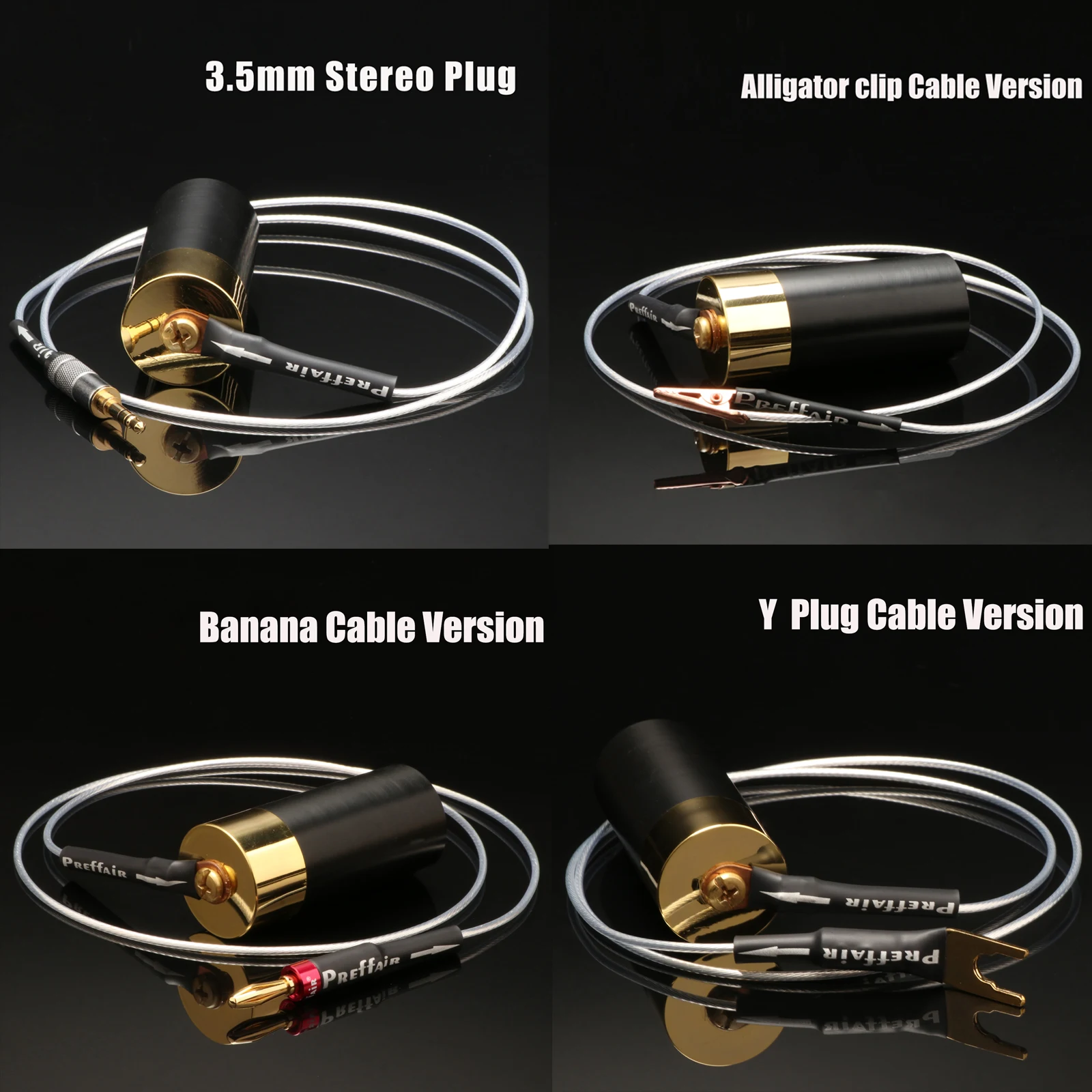 GND Electronic Black Hole Eliminator HiFi Audio Cable Ground Loop Noise Protection Static Power Purifier Electronic Equipment